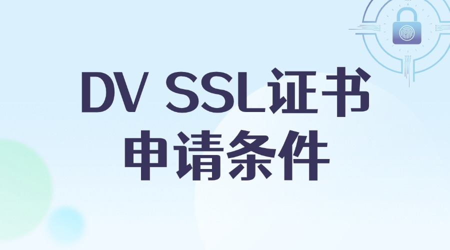 DV证书